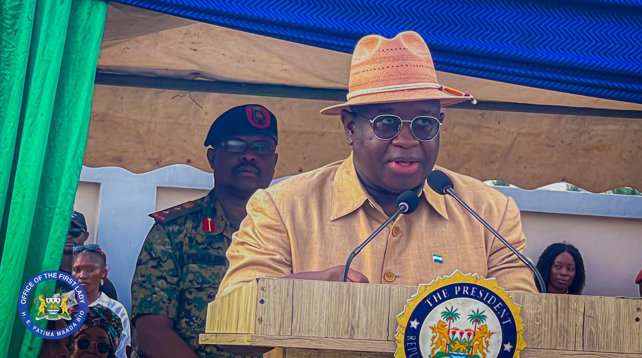 “If You Bring a Bullet, You Will Meet a Bullet” – President Bio Issues Stern Warning to Sierra Leoneans