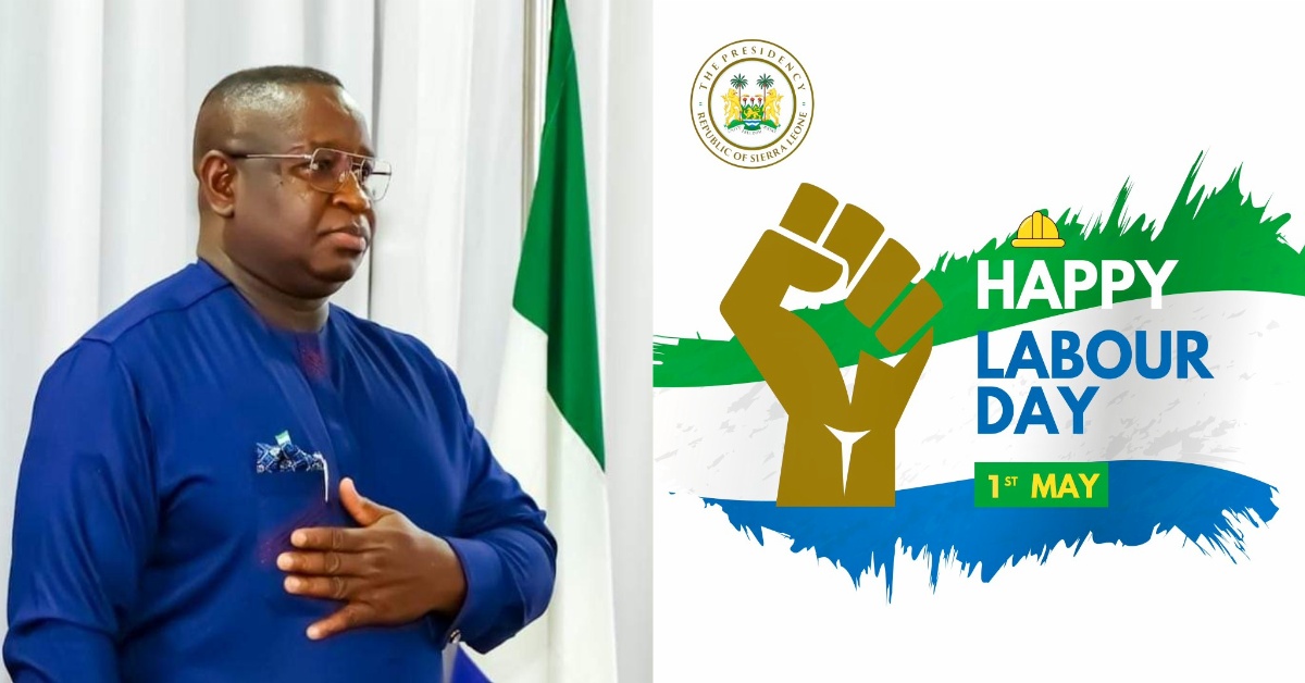 President Bio Commemorates International Labour Day