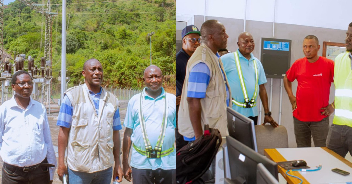 Chairman of Presidential Initiative on Climate Change Assesses Bumbuna Hydro Dam Amid Energy Crisis