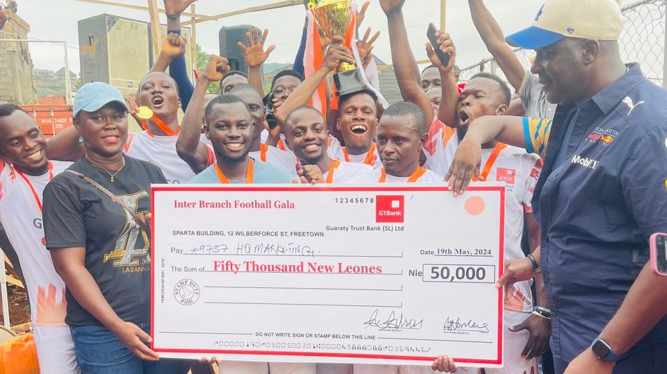 GTBank Sierra Leone Staff Hold Football Gala to Honor Late Colleagues
