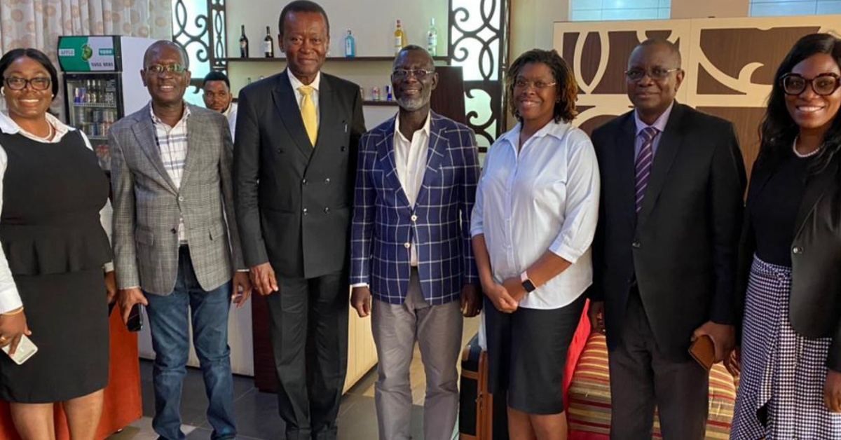 Acting Chief Justice Receives President of ECOWAS Court of Justice Ahead of Conference