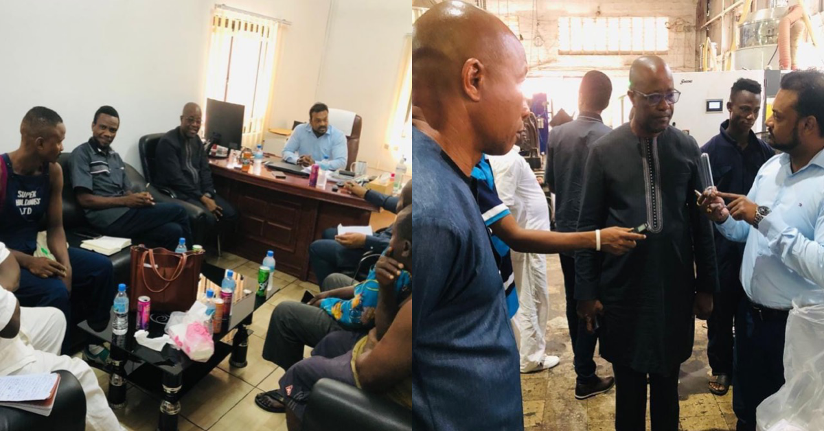 Minister of Labour Visits Super Holdings And Kadco to Assess Workers’ Welfare