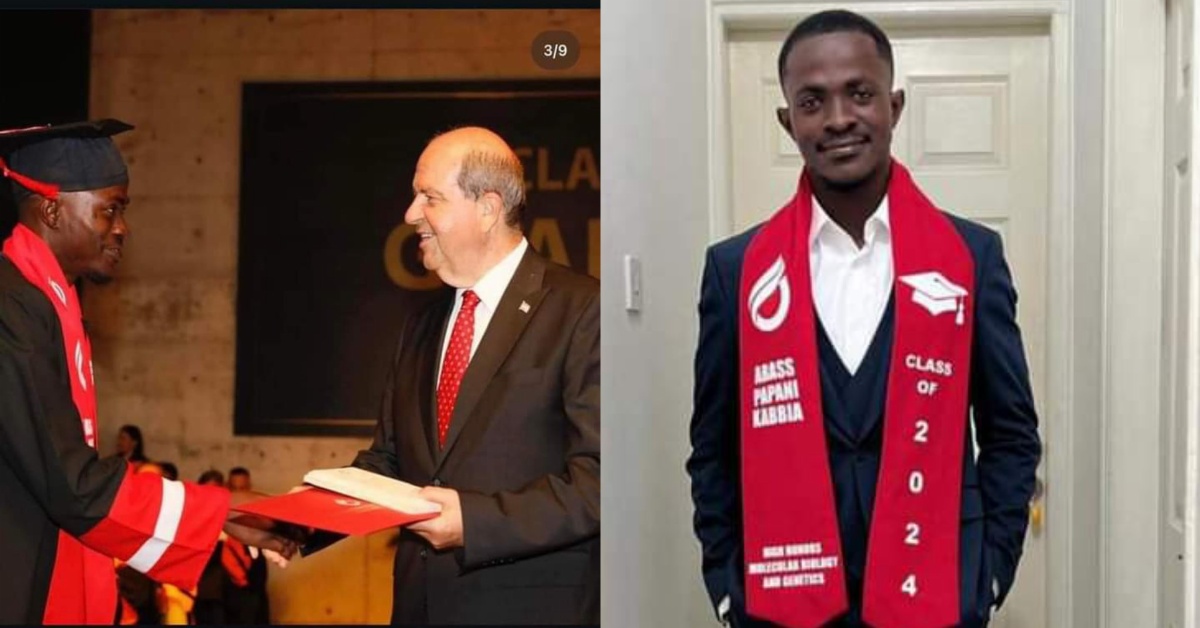 Sierra Leonean Student Emerges Best Graduate at Cyprus International University for 2023/2024