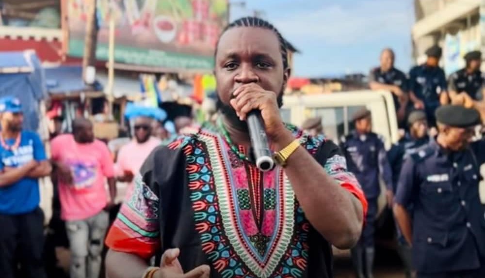 Boss La, Peace Commission And Police Team Up For Peace Parade in Freetown