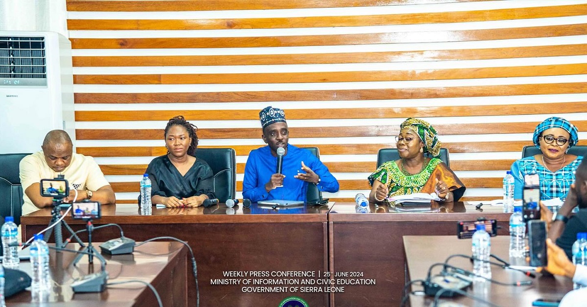 Information Minister Hails SLPP And APC MPs Collaboration in Ending Child Marriage in Sierra Leone