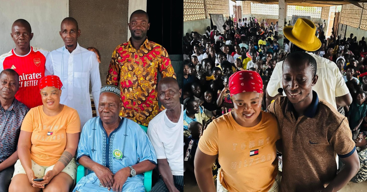 House of Stars Winner Hawa Tombo Officially Admitted as Member of Tombo Community