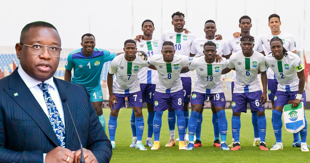 President Bio Praises Leone Stars Performance in June World Cup Qualifiers