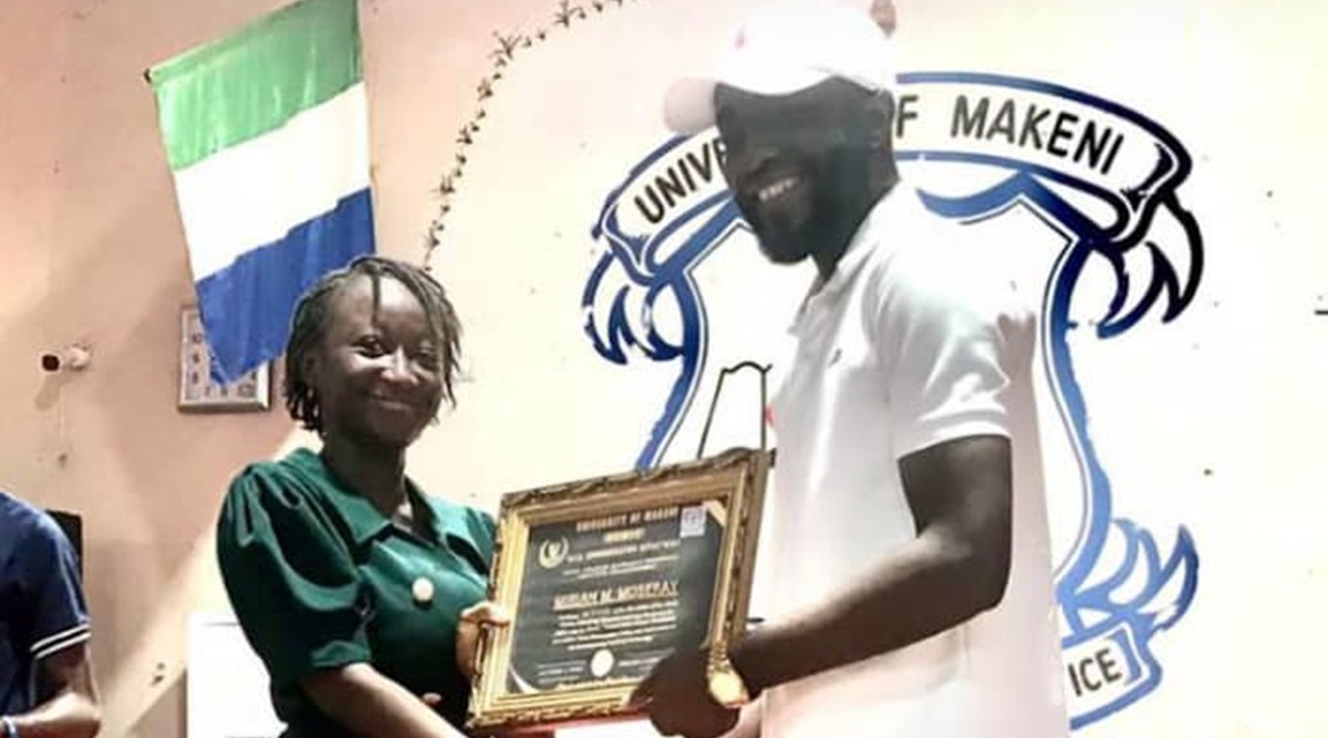 Miriam Moseray Wins The 5th Abdul Charles Mansaray Memorial Debate Championship at UniMak