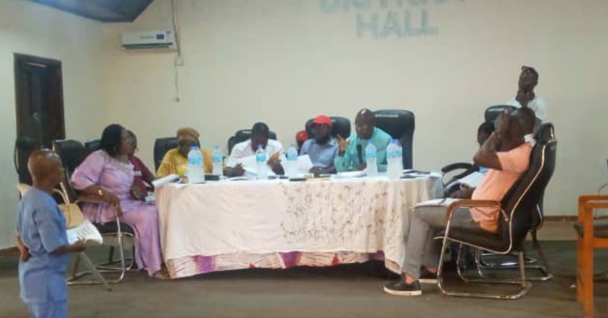 Parliamentary Committee on Accountability and Transparency Conducts Oversight in Pujehun District