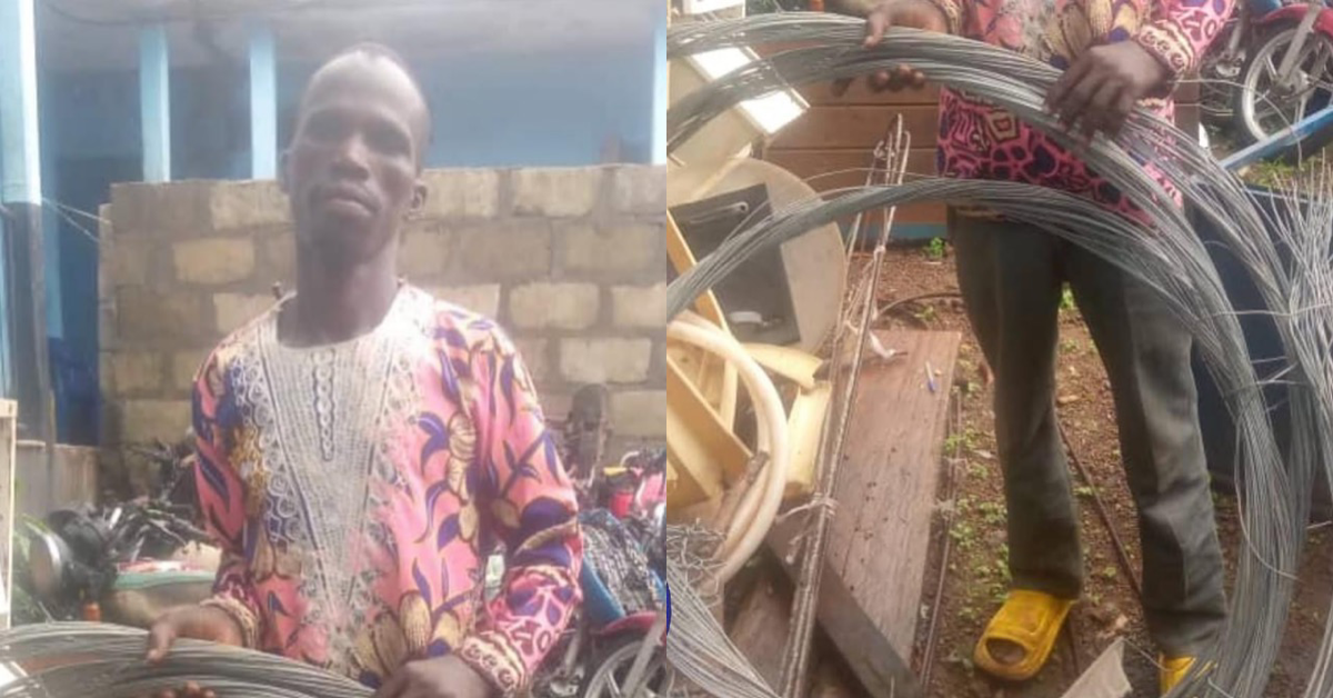 Suspect Arrested with Stolen Electrical Cable Suspected to be EDSA Property