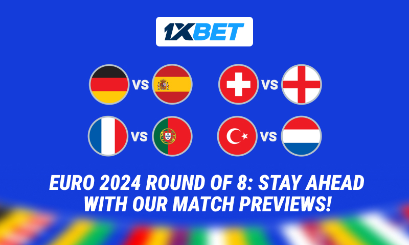 Choose Your Favorites in The Euro 2024 Epic Quarterfinals!