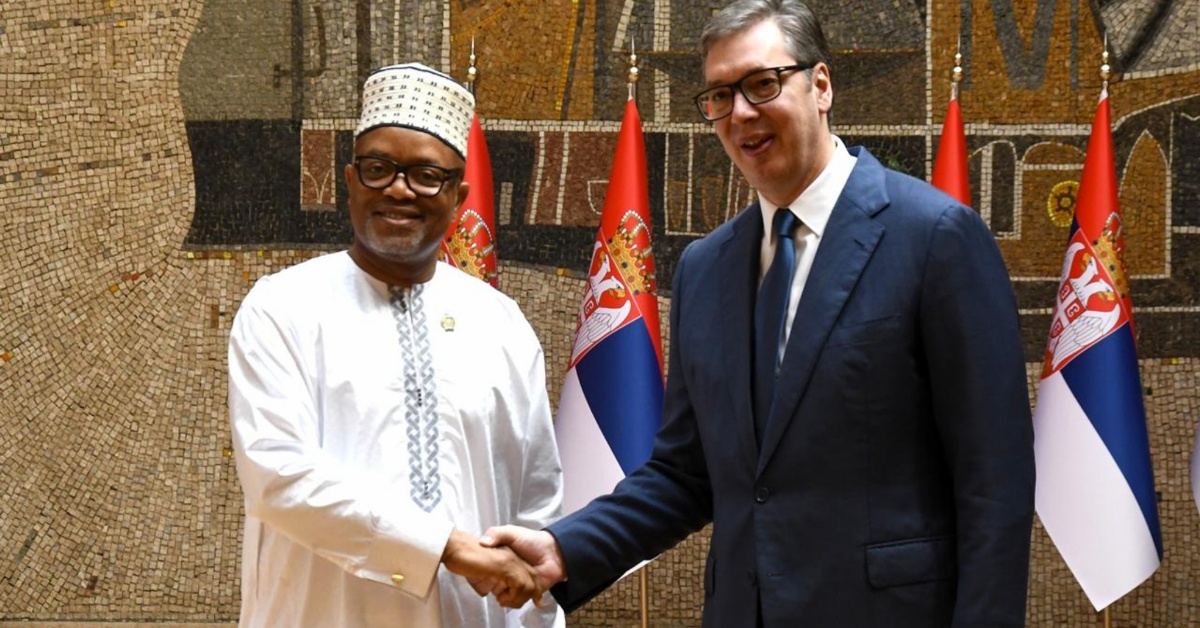 Sierra Leone Ambassador Presents Credentials to Serbian President