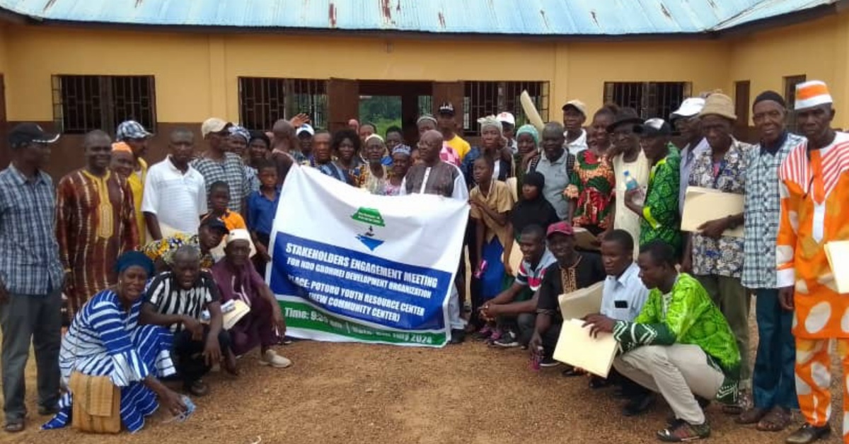 Ndo Gbohmei SL Holds Stakeholders Engagement in Potoru