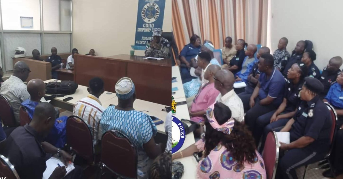 Sierra Leone Police Take Action Against Child Trafficking