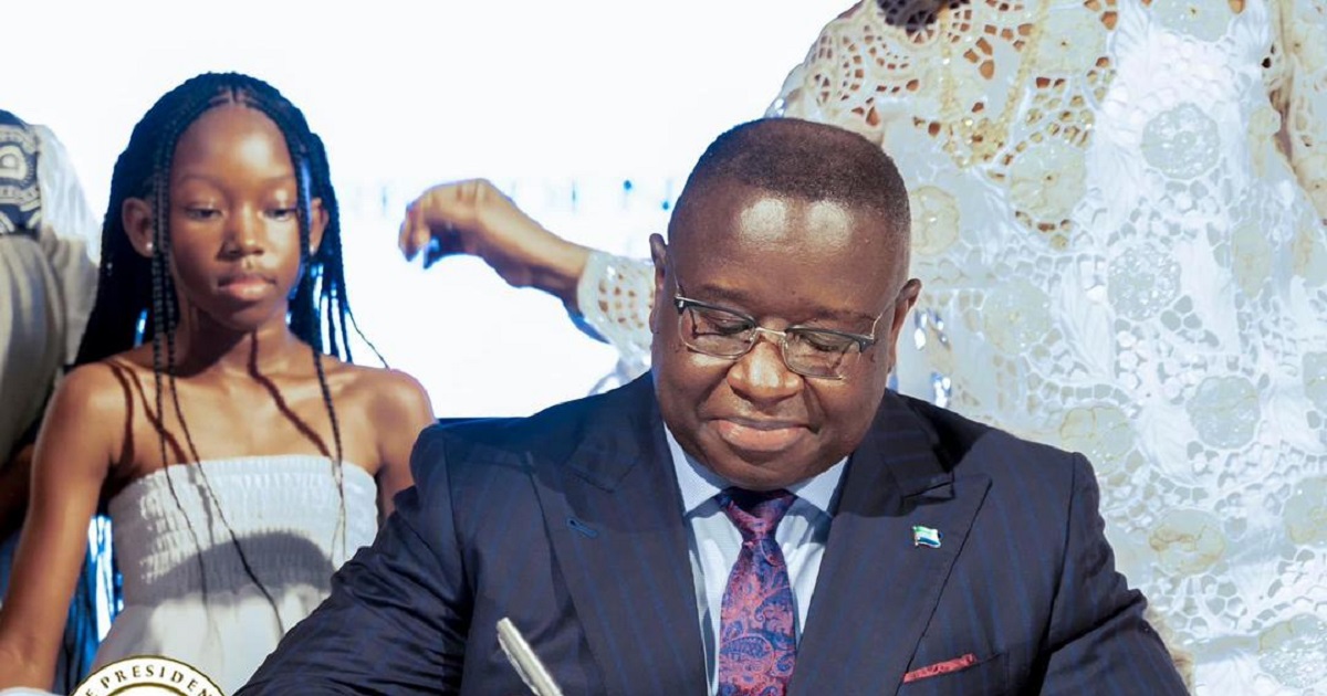 President Bio Signs Bill Prohibiting Child Marriage Into Law