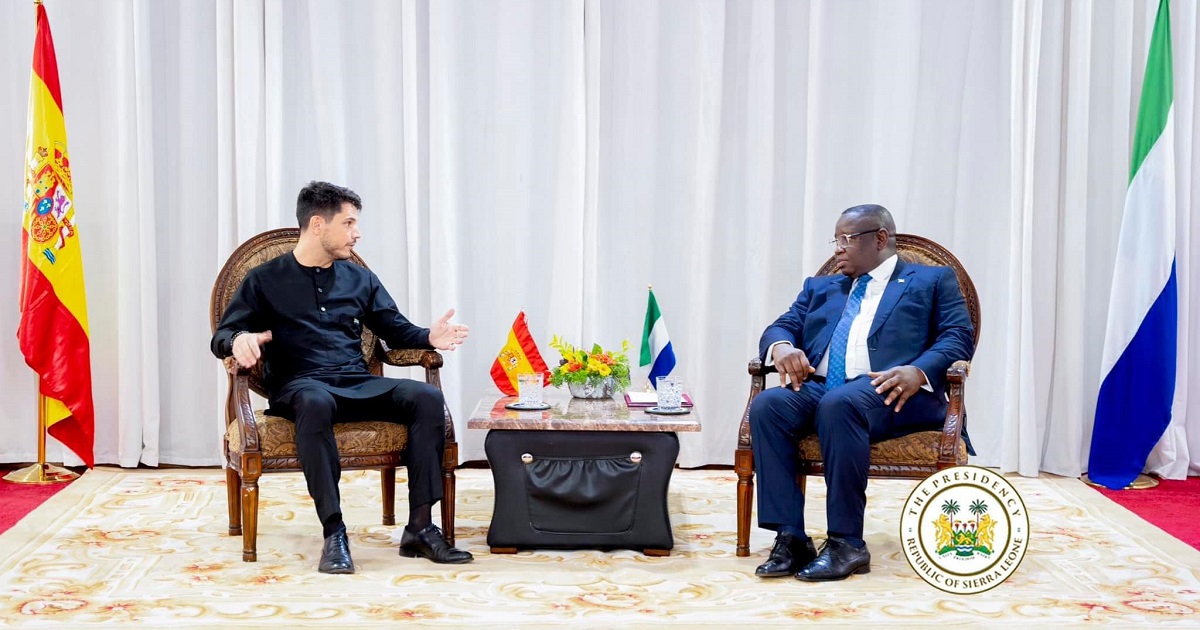 President Bio Receives Credentials from Spanish Ambassador