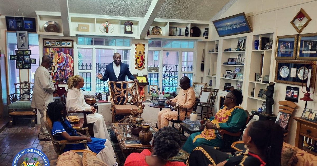 First Lady Fatima Bio Engages Texas-Based Economic Development Strategist Ejike Edward Okpa