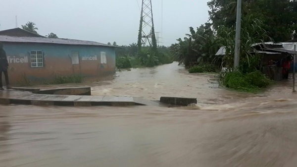 Heavy Rains Trigger Severe Flooding in Makeni