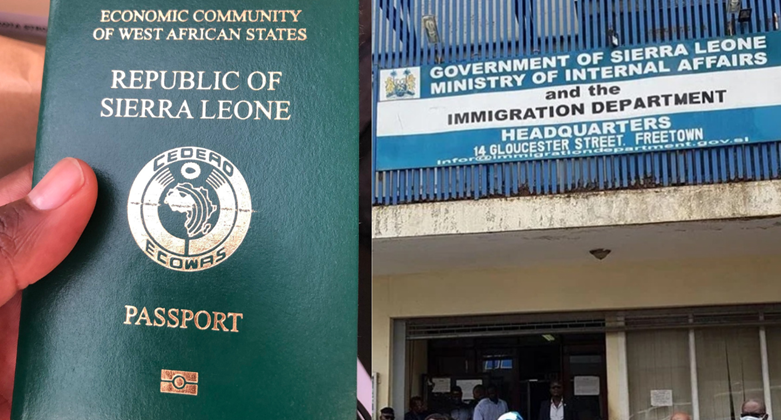 Sierra Leone Immigration Department Announces Fee Increase for Core Services