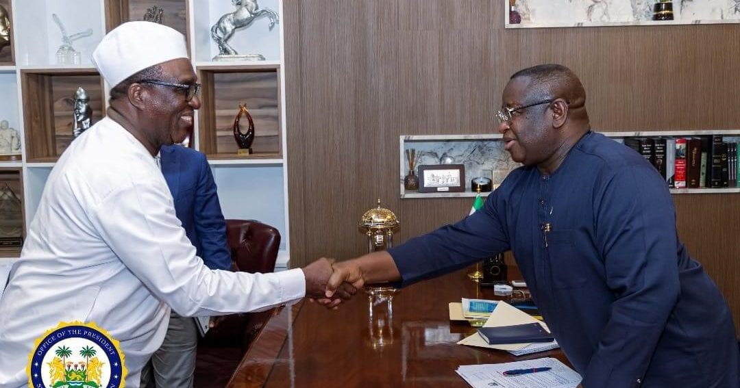 IITA-CGIAR Team Visits President Bio, Pledges Support to FEED SALONE Initiative