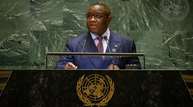 President Bio Calls For Africa to Be Prioritized in UN Security Council Reform And Global Ceasefire