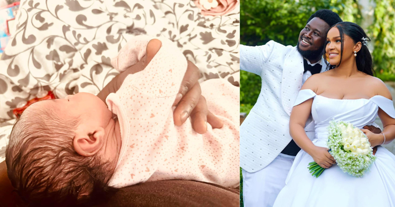 ACC Commissioner Francis Ben Kaifala and Wife Sonia Welcome Baby Daughter