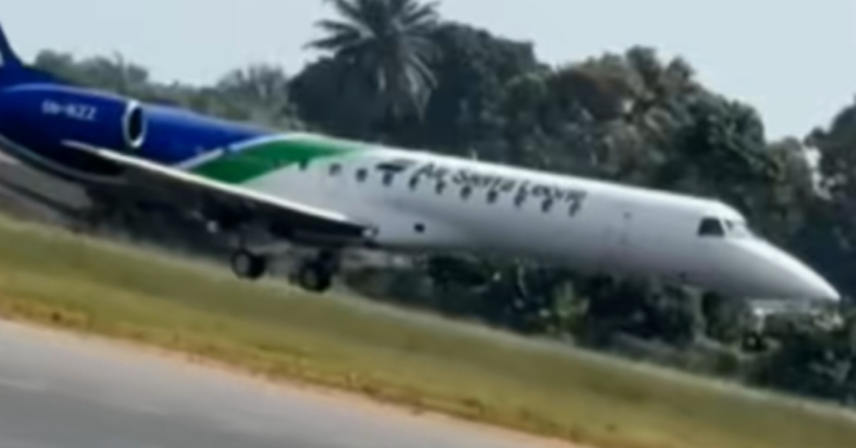 Passengers Escape Death as Air Sierra Leone Plane Suffers Technical Problem, Make Emergency Landing