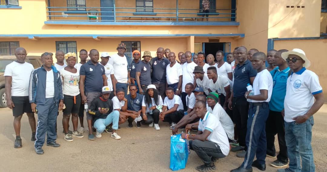 Police Bo West Division Champions Peace With “Wake Fast An Chek U Neba’ Jogging Initiative