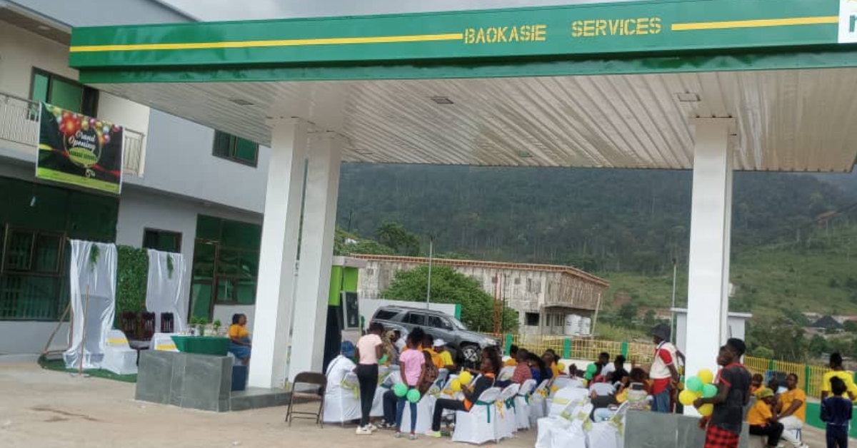 Baokasie Gas Services Officially Opens in Freetown