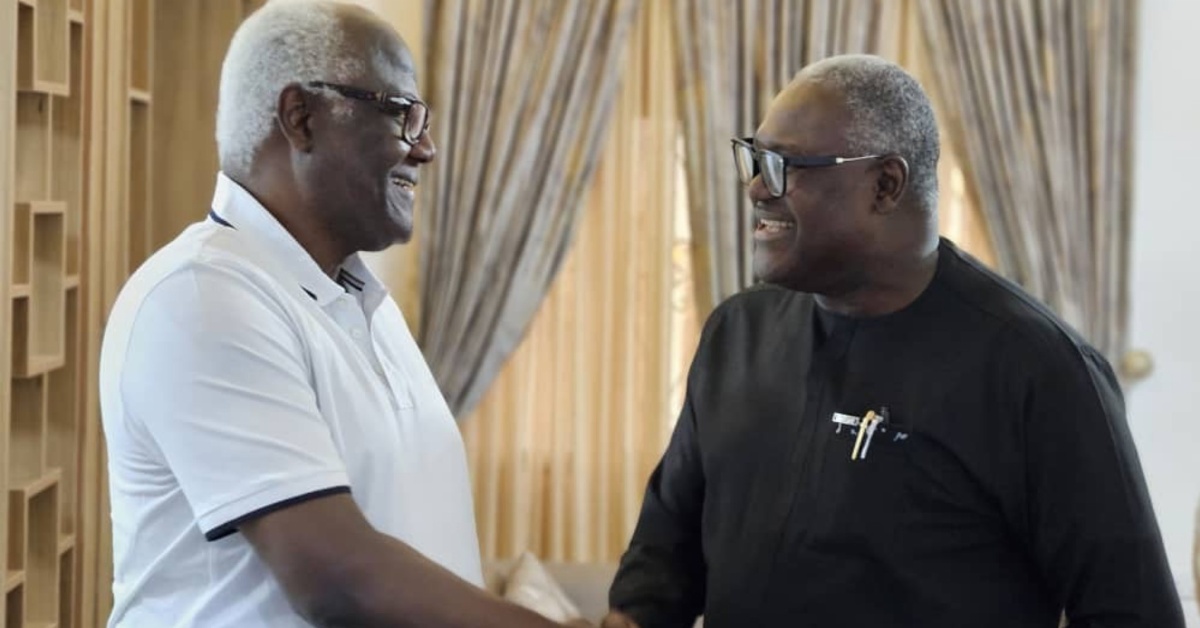 JFK Meets With Former President Ernest Bai Koroma