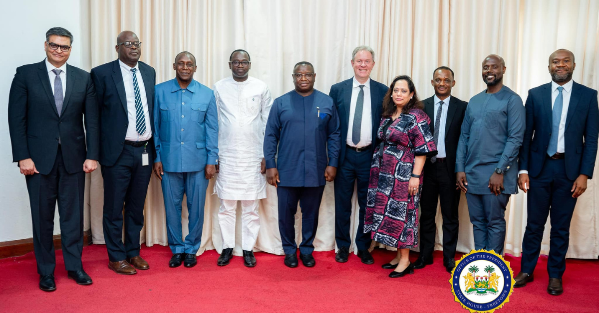 Dr. Yumkella Leads High-Level Energy Delegation in Meeting with President Bio