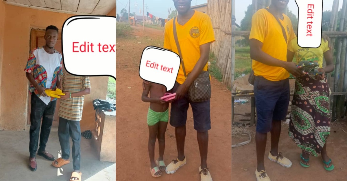 Kunike Sanda Chiefdom Youth Council Distributes Shoes to Vulnerable Groups
