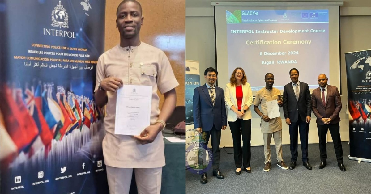 Sierra Leone Police Tops Regional Cybersecurity Training Course