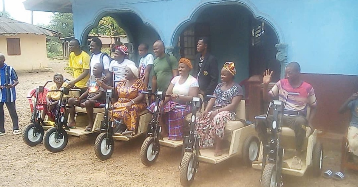 Specially Trained Mobility Pets Distributed to Persons with Disabilities in Pujehun