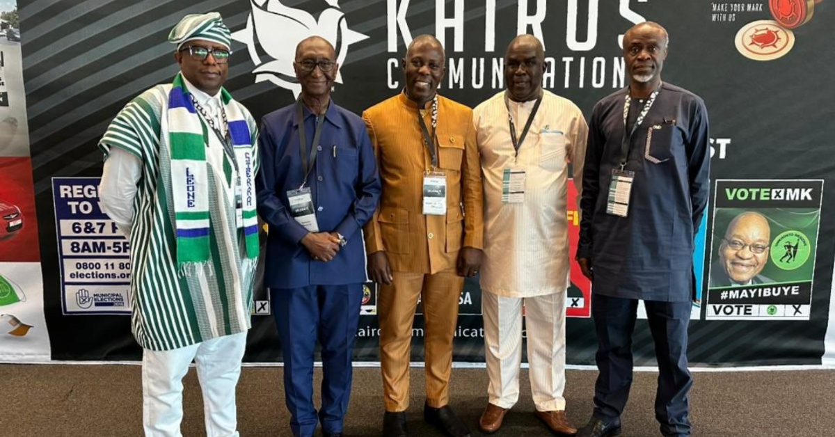 APC and SLPP Unite at International Political Campaign Expo in Cape Town