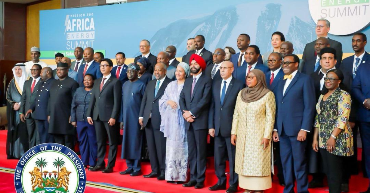 Sierra Leone Secures Place in $50 Billion Energy Initiative to Electrify Africa
