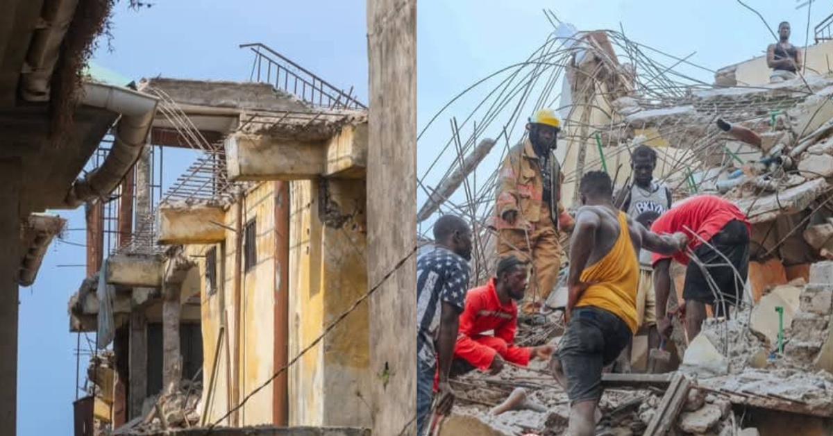 NDMA Responds to Five-Storey Building Collapse During Demolition