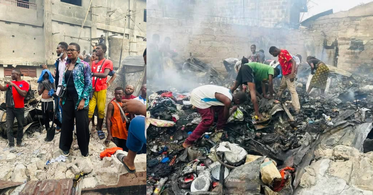 Fire Ravages Lumley Market: Mayor Aki-Sawyerr Visits Devastated Traders