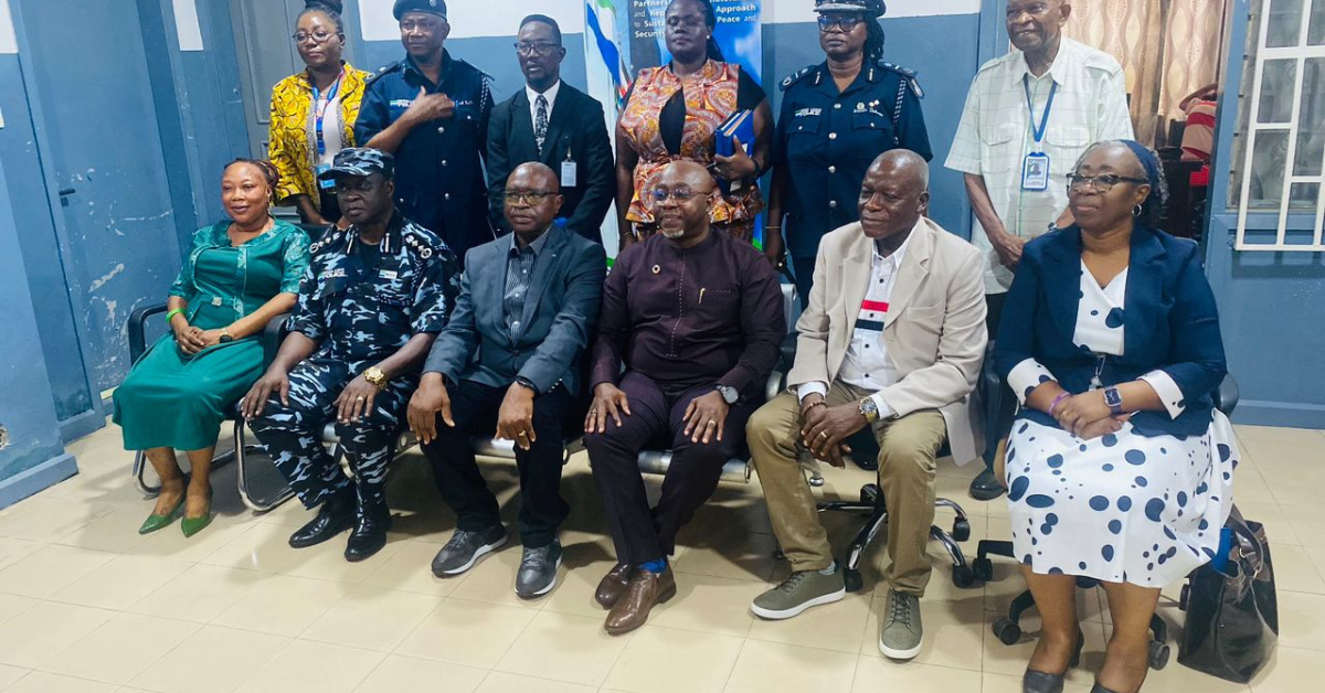 UNDP Discuss Police Reform and Development Collaboration with Internal Affairs Minister