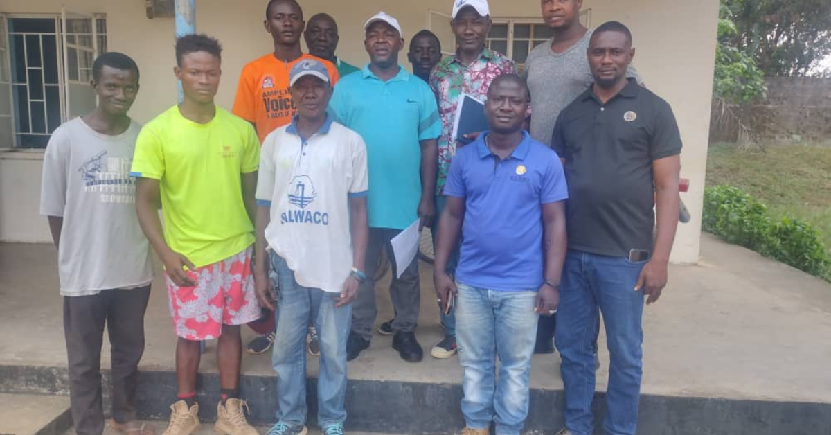 SALWACO Regional Manager Embarks on Assessment and Engagement Tour in Southern Region