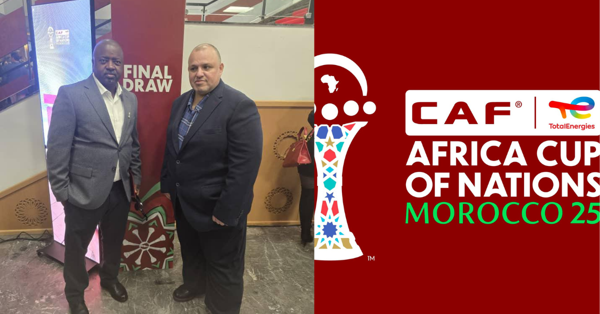 Sierra Leone FA President, Mighty Blackpool Chairman Attend AFCON 2025 Final Draw in Morocco