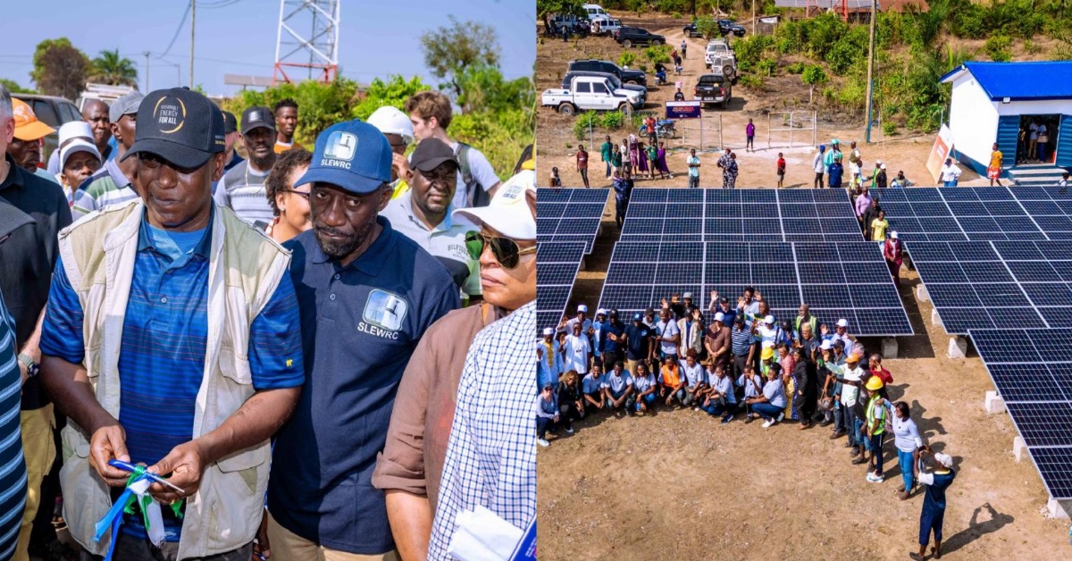 Kassirie Community Gains First Time Access to Reliable Electricity