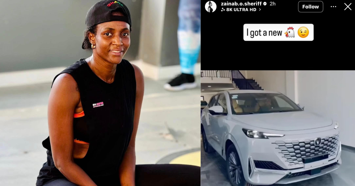 Zainab Sheriff Acquires Luxury SUV, Inspires Fans