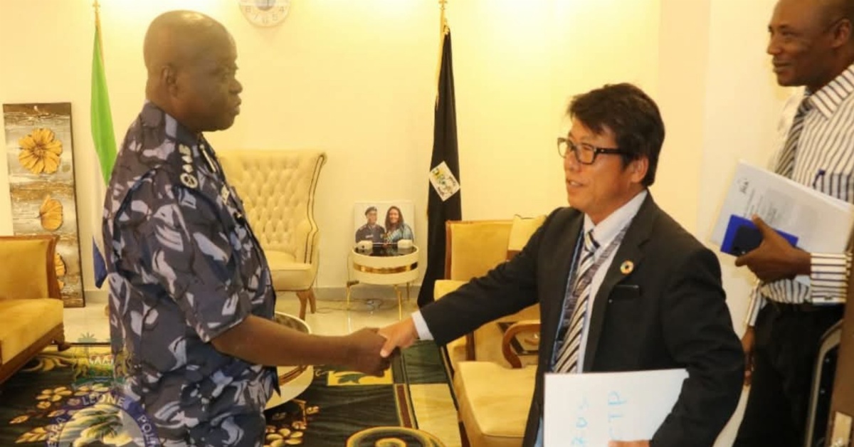 JICA Secures International Training for Sierra Leone Police