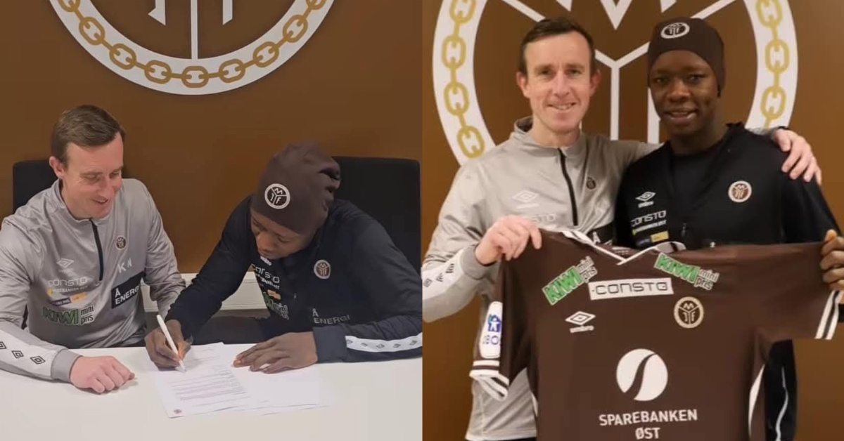 Alie Nzonzi Conteh Re-Signs with Norwegian Club Mjøndalen IF on a Two-Year Deal