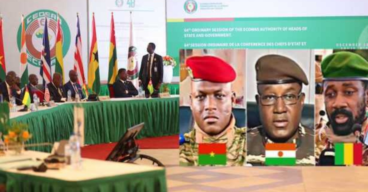 ECOWAS Confirms Withdrawal of Burkina Faso, Mali, and Niger, Ensures Continued Cooperation