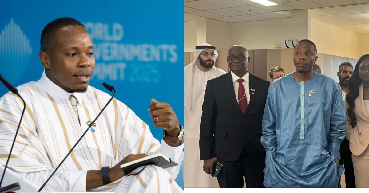 Chief Minister Sengeh Concludes Successful Dubai Visit