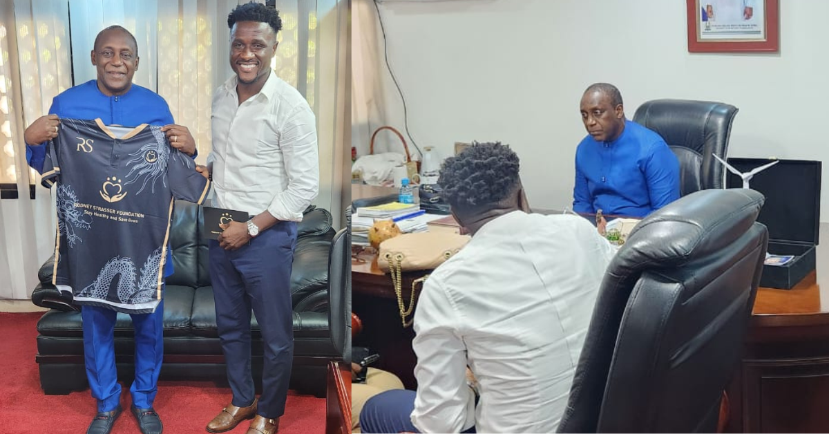 Rodney Strasser Engages Kandeh Yumkella on Development And Community Initiatives