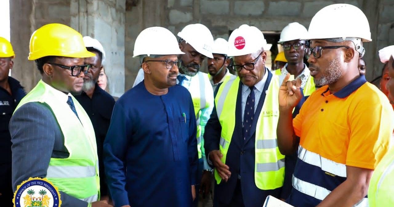 Vice President Juldeh Jalloh Inspects New Projects at Connaught Hospital