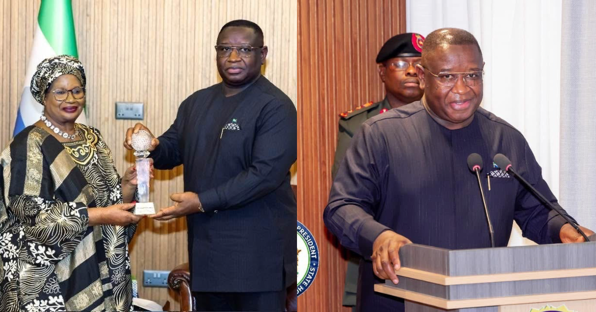 President Bio Receives Awards for Gender Equality and Education